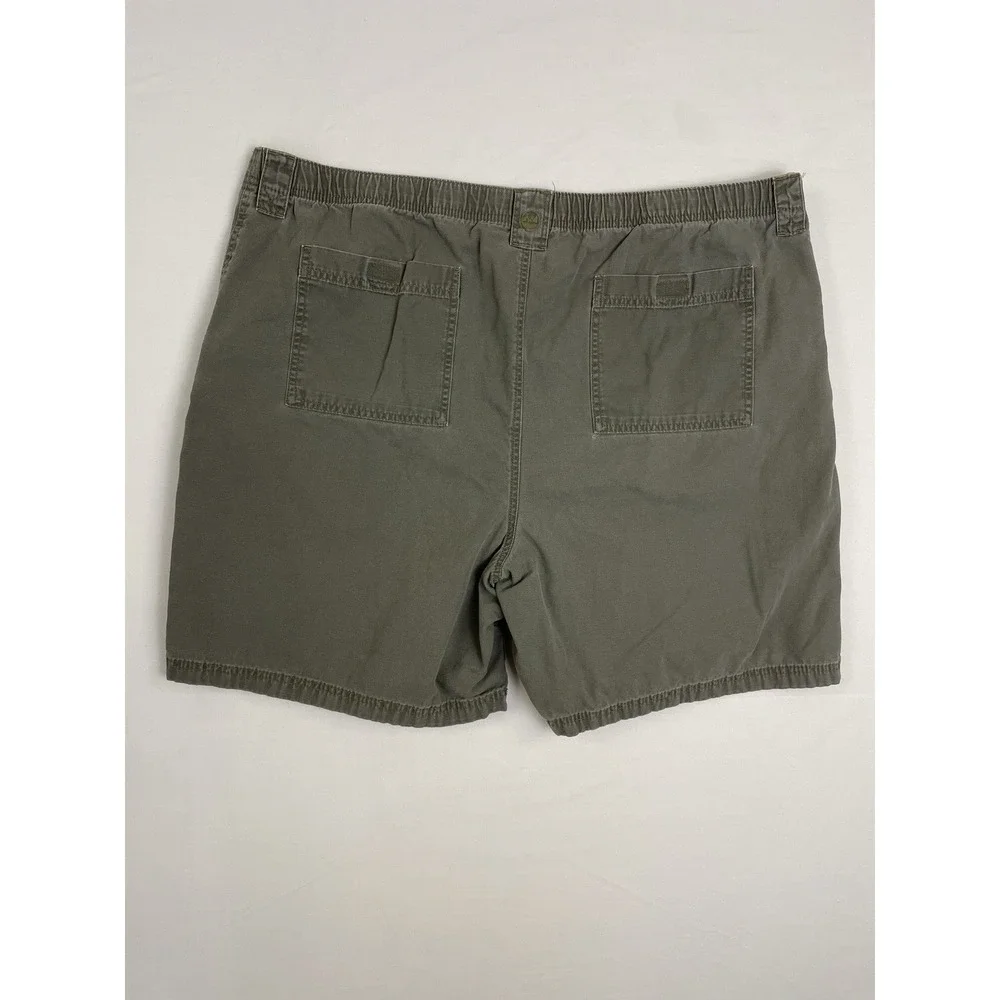 Wrangler‎ Authentic Issue Cargo Shorts Men 44* Olive Green Utility Outdoor